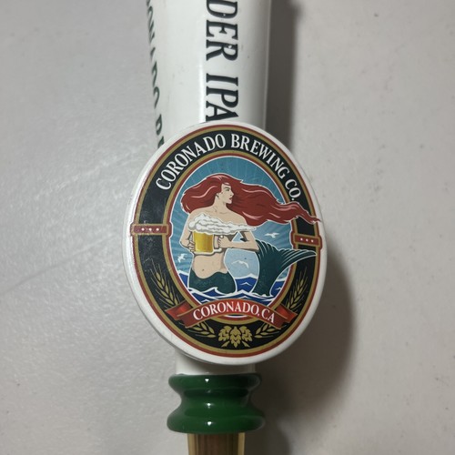 CORONADO Brewing Islander Beer Tap Handle light house mermaid rare great gift - Picture 7 of 8