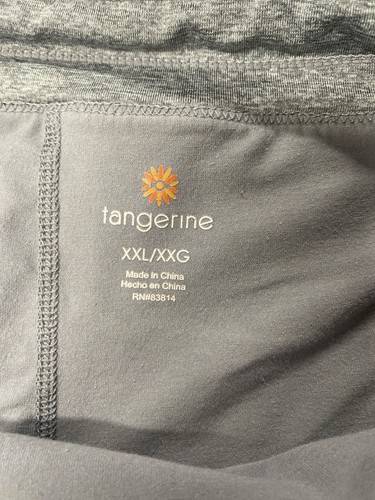 Tangerine Athletic Wear Charcoal Gray Skort - Women's Size XXL Golf Running - Picture 6 of 10