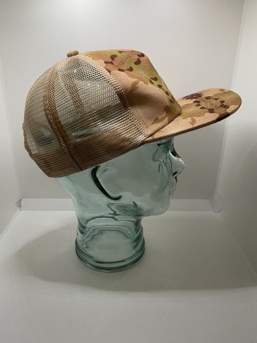 Grizzly Griptape Company estilo camionero Snapback unisex sombrero arena camuflaje nuevo sin etiquetas - Imagen 7 de 9