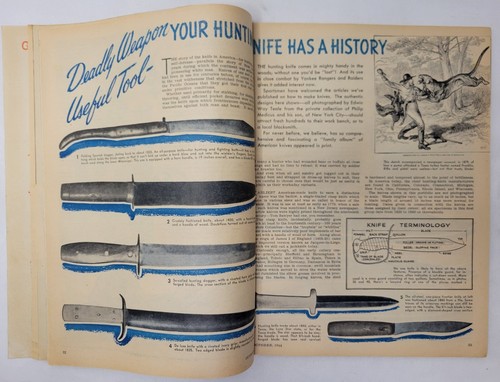 Outdoor Life Magazine October 1944 Vol 94 No 4 Hunting Fishing Print Ads WW2 - Picture 12 of 24