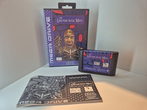 The Lawnmower Man Sega Mega Drive Boxed CIB Complete PAL Version
