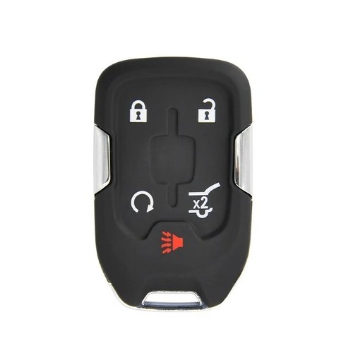 Remote Car Key Shell Case 2019-2023 Chevrolet Silverado GMC Smart 5 Buttons Fob - Picture 3 of 4