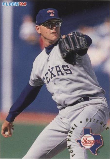 1994 Fleer - Tom Henke #308 - 1 of 1