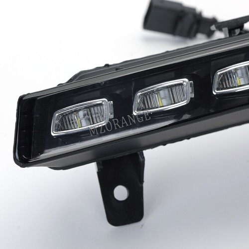 Pair LED DRL Daytime Running Light For Audi Q7 2010-2015 W/Turn Turn Signal Lamp - Picture 5 of 19