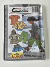 Hoodie Top Pants Childs Size 3-8 Burda Br3276 Sewing Pattern UnCut Cute Pattern