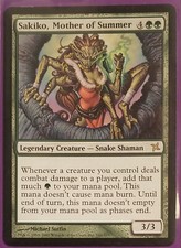 1x Sakiko, Mother of Summer NM x1 -- Betrayers of Kamigawa -- MTG