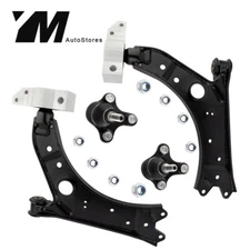 4x Front Lower Control Arms w/Ball Joints for 05-12 Audi A3 VW Jetta K80663