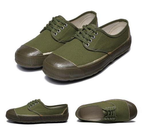 Herren Outdoor Verschleißfest Rutschfest Turnschuhe Arbeit Sicherheitsstiefel Canvas Schuhe - Bild 8 von 12