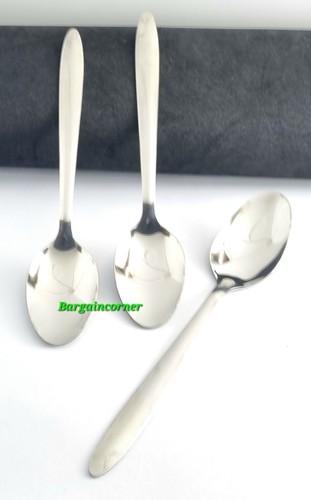 Tischlöffel Edelstahl (VN) Mittagessen Abendessen Dessert Löffel Esstisch Löffel - Bild 36 von 41