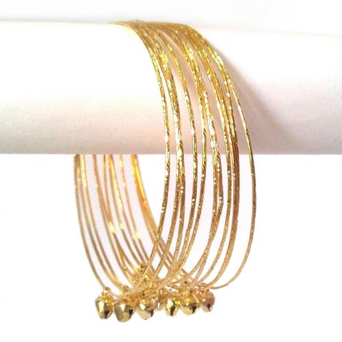 Indische Armreifen Set Ø6,5cm Schmuck Armband Bollywood Choorian Bangles Armreif - Picture 3 of 10