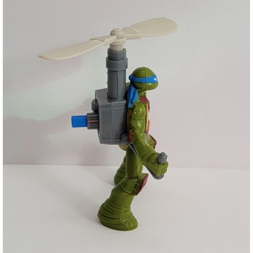 2016 McDonald’s Teenage Mutant Ninja Turtles Leonardo Helicopter Action Figure - Picture 2 of 6