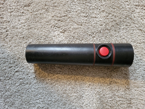 Vintage Eveready Halogen Plastic Flashlight 2 D-Cell - Black - 8-1/2" - Working - Picture 2 of 6