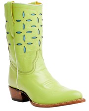 Planet Cowboy Women's Pee-wee Ah Limon Leather Western Boot Snip Toe -