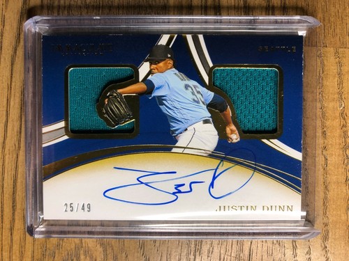 🔥 2020 Panini Immaculate JUSTIN DUNN MARINER RPA JERSEY AUTO ON CARD RC SP /49 - Picture 1 of 1