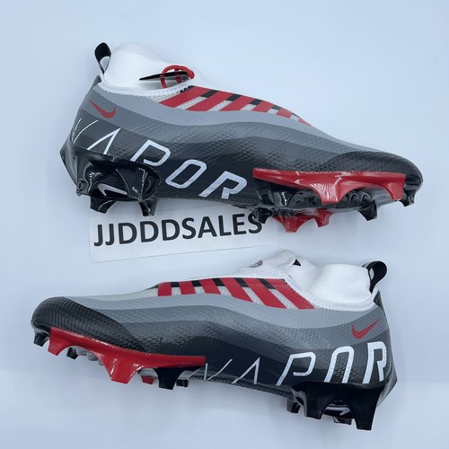 Nike Vapor Edge Pro 360 Football Cleats DQ3670-061 Red White Men’s Size 12.5 NEW - Picture 6 of 11