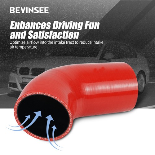 Silikon Air Intake Boot Schlauch für BMW N52 E90 E91 E92 E93 323i 325i 328i 330i - Picture 3 of 9