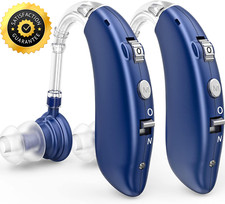 Hearing Aids Rechargeable Sound Amplifier f/ Tinnitus Relief Hearing Loss Senior