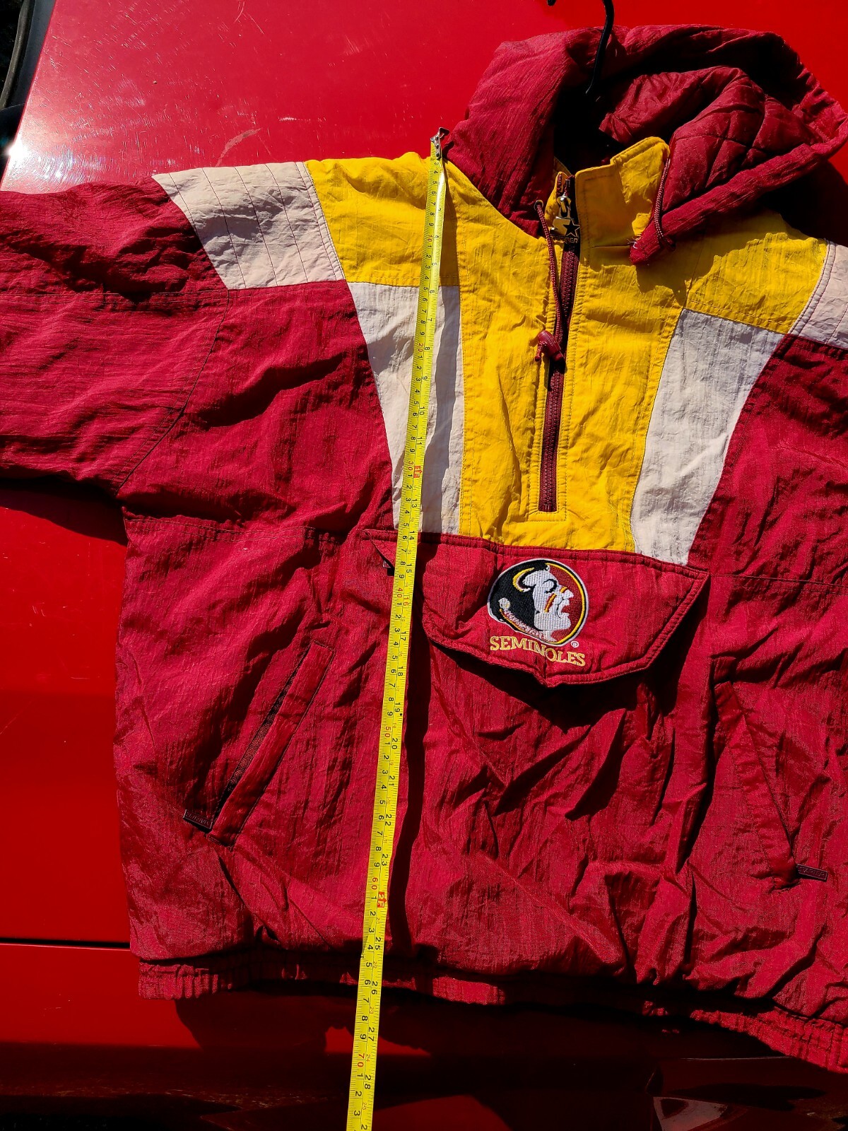 Vintage 90s Florida State Seminoles Starter Jacket Size Large FSU