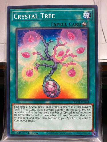 YuGiOh Legend of the Crystal Beasts S. Deck Card SDCB- 1st ($2+ Order Required) - Picture 25 of 46