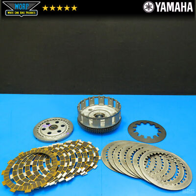 #ad #ad GENUINE OEM 99 01 YAMAHA R1 CLUTCH BASKET INNER HUB BOSS PRESSURE PLATE DISCS A $130.00