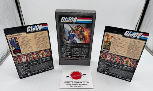 Cobra Commander & Duke Retro 2-Pack GI Joe 3.75" Inch Figur NEU - Bild 2 von 2