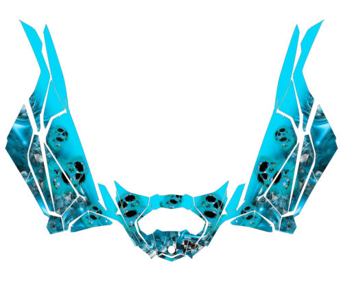 2017+ Can Am Maverick X3 Demented Decal Graphic Kit Wraps deco sticker - Picture 4 of 10