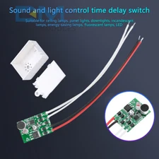 Sound Voice Control Sensor Switch / Microwave Radar Sensor Module Auto On Off