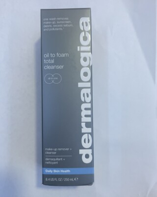 Dermalogica Oil to Foam Total Cleanser 8.4 oz New In Box