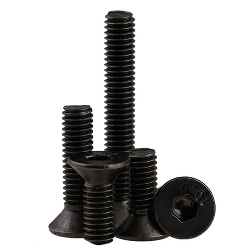 Hochfeste 10.9 Senkkopf Innensechskantschrauben Inbusschraube Schwarz Nickel - Bild 7 von 9
