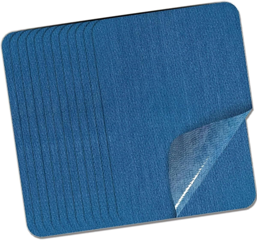 AXEN 12 Pieces Iron on Fabric Patches for Clothing and Pants Repair, 100% Cotton - Picture 11 of 12