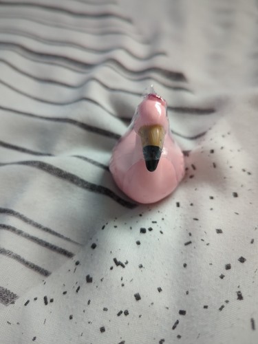 Wassermelone Lippenbalsam Flamingo-Design hellrosa 1,5 Gramm Beauty Geschenk Zuhause klein - Bild 23 von 24