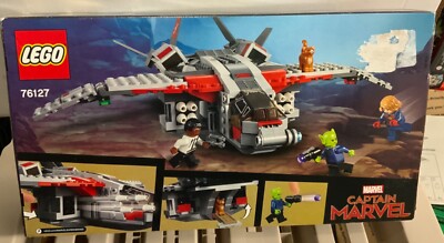 LEGO Captain Marvel and The Skrull Attack Set (76127