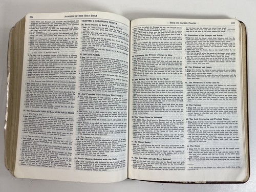 KJV New Analytical Study Bible Genuine leather, Brown, 1970 Imperial - Imagen 7 de 8