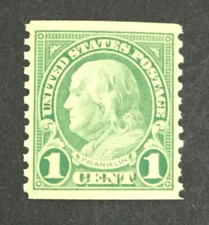 MOMEN: US STAMPS #597 MINT OG NH XF-SUP LOT #76243*