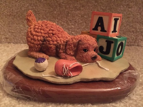 Hamilton Collection Figurine COCKER SPANIEL 1990 Fun and Games FREE SHIPPING - Picture 2 of 11