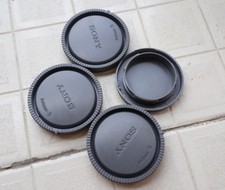 3x Rear Lens Cap 1x Body Cap Cover Dust Protection for Sony E-mount NEX NEX-3