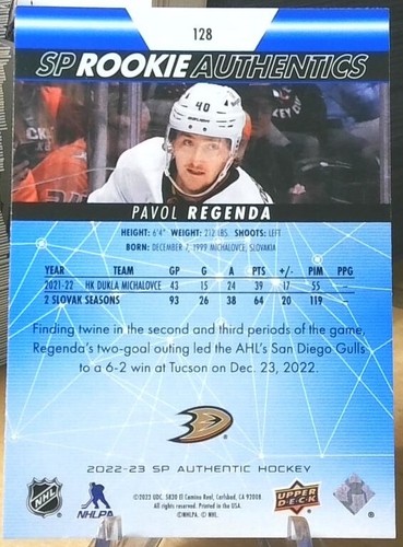 2022-23 Upper Deck SP Authentic Rookie Authentics u-pick - Picture 44 of 62
