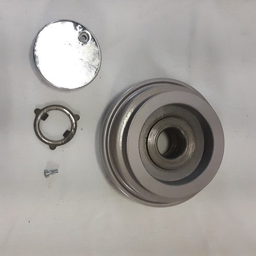 Kenmore Model 158.523 Sewing Machine Parts Hand Wheel & Stop Motion Knob w Screw - Picture 2 of 3