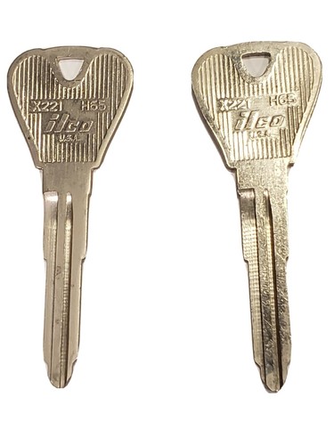 Schlüsselrohlinge der Marke ilco, 2er Set, # X221 H65, Schlosser  - Bild 1 von 4