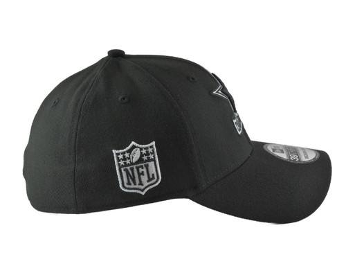 Dallas Cowboys New Era 39THIRTY NFL Entrenadores Laterales Ajuste Flexible Negro Sombrero de Fútbol - Imagen 4 de 8