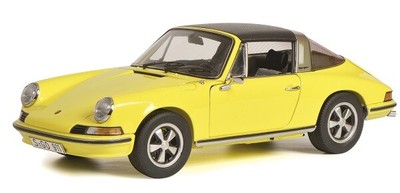 Ed Schuco 00364 # Porsche 911 S Targa Baujahr 1973 /" gelb /" 1:18 Lim 500 Stück