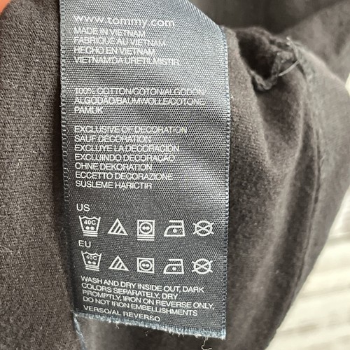 Tommy Hilfiger Germany Shirt Men XL Multicolor Embroidered Logo 100% Cotton 2014 - Picture 8 of 12