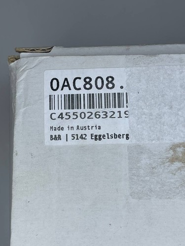 B&R Automatisierung 0AC808.9-1 Plc Ethernet Hub Rev.D0 - Picture 3 of 4