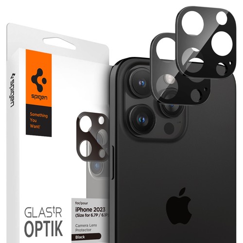 iPhone 15 Pro Max / 15 Pro Lens Protector | Spigen [ GlasTR Optik ] Camera Cover - 第 15/26 張圖片