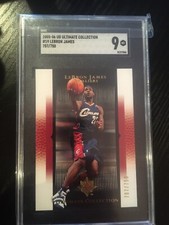 Lebron James UD Ultimate 2005 SGC 9