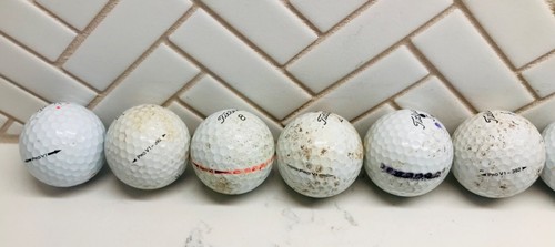 Used Golf Balls Lot (143) Titleist Pro V1 Pinnacle Nike Top Flite Taylor Made - Picture 10 of 13