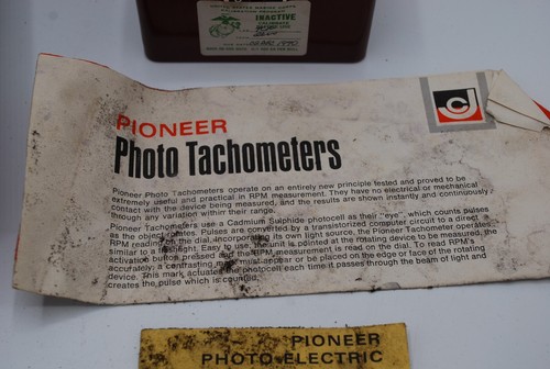 VINTAGE PIONEER PHOTO ELECTRIC TACHOMETER MODEL 36 - Picture 9 of 14
