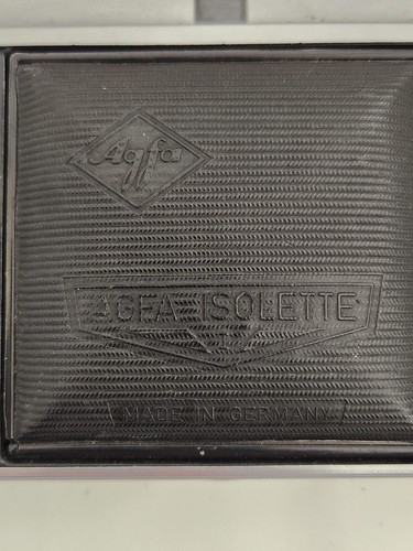 Vintage - AGFA Isolette I Folding Bellowed Camera w/ Agnar 1:4.5/85 mm Vario len - Picture 10 of 12