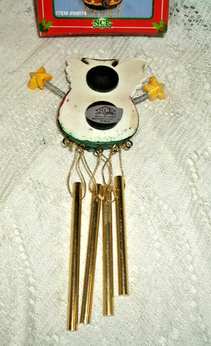 VINTAGE 1998 NEW CREATIVE ENTERPRISES (NCE) ANGEL WIND CAMPANELLO REFRIGERATO. MAGNETE-NUOVO - Foto 5 di 8