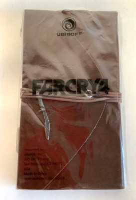 Far Cry 4 Kyrat Collectible Leather Travel Journal Notebook & Knife Pendant